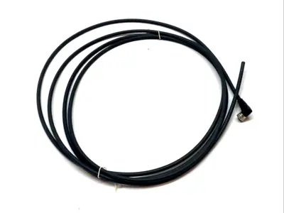USED BALLUFF M8×1 ANGLED 4-PIN A-CODED 3 M PUR CABLE CORDSET