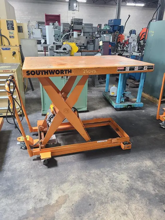 Used SOUTHWORTH CLL1.5/35 Scissor Lifters Pennsylvania US | Hildebrand Machinery Co. #1481761