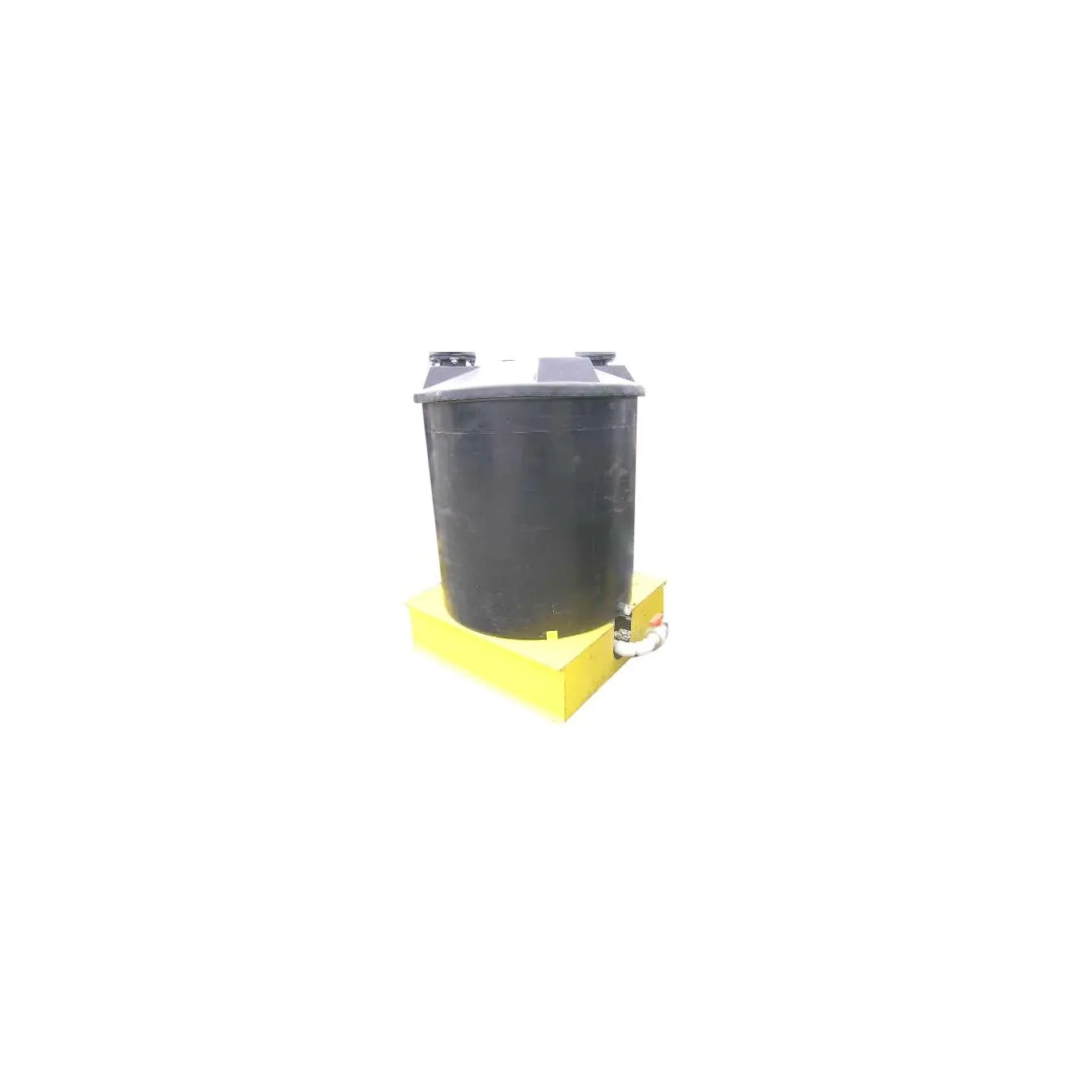 Used 160 Gallon Engel Plastic Tank with Basket Filter Strainer
