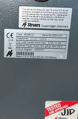 Item# L153 Struers LaboPol-30 Semi-Auto 12″ Polisher