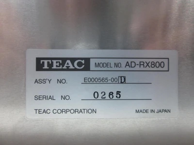 Used TEAC _UNKNOWN_ AC Power Supplies | OCO Industrial #1635016