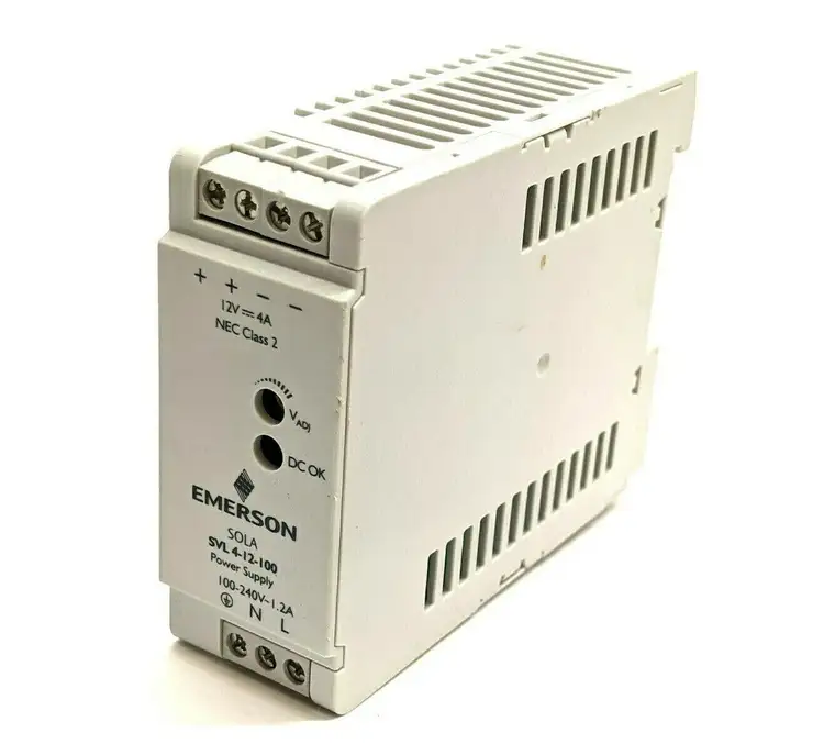 Used EMERSON SOLA DIN RAIL POWER SUPPLY DIN Rail Power Supplies | Maverick Industrial Sales #1112069