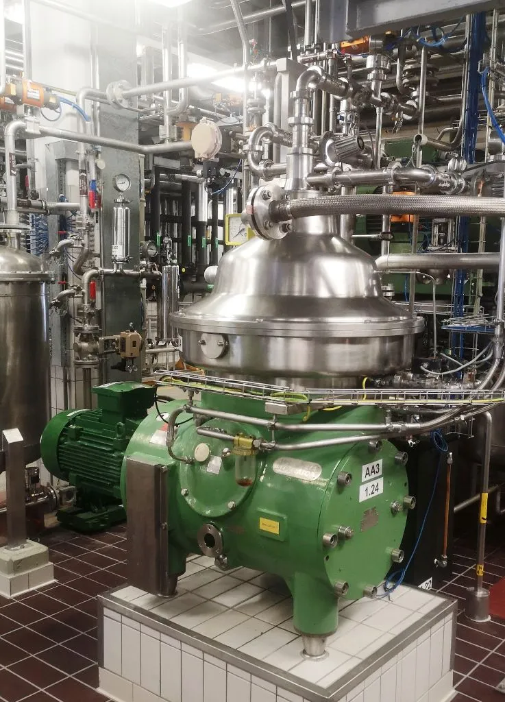 Westfalia RSA 60-01-576 ATEX vegetable oil separator, 316SS.