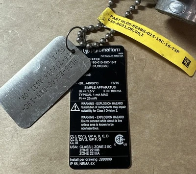 NEW Pyromation HL05-EE48G-015-19C-16T3P036-AG31,OR,GS,I
