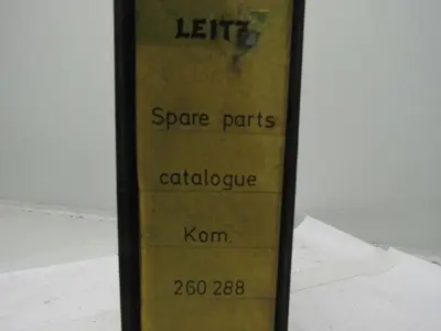 Albert Frankenthal Folder Superstructure Spare Parts Catalogue & Assembly Hints