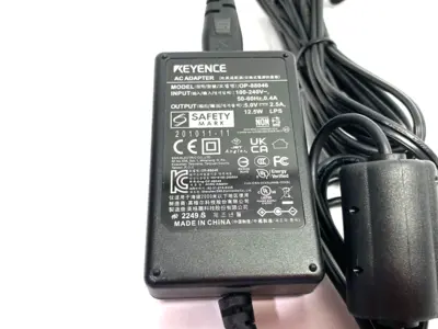 OP-88046 | Keyence  Code Reader AC Adapter 100-240V 0.4A - Used