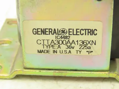 Rico GE 11000123 Forklift DC Motor Contactor 36V Off PLRDD100 GE CTTA300AA136XN