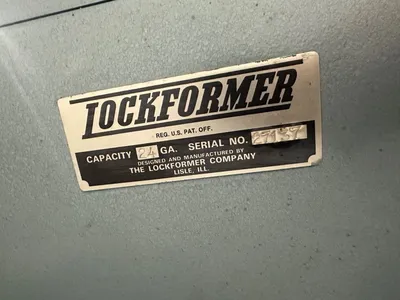 Used LOCKFORMER PITTSBURGH LOCK 24 Roll Formers Ohio US | McKean Machinery Sales #1512634
