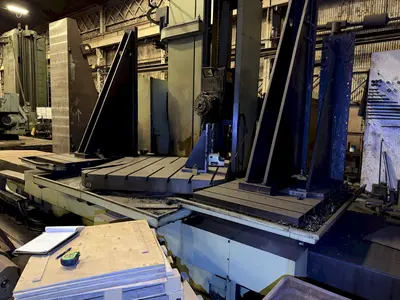 Used KURAKI KBT-13CDXA Horizontal Table Type Boring Mills Ohio US | G-2000, Inc. #1494958