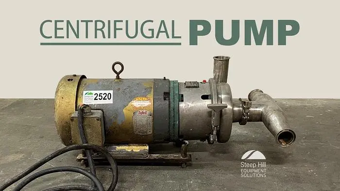 Used 2008 TRI-CLOVER TRI-FLO C327MDG21T-S Centrifugal Pumps | Steep Hill Equipment Solutions #772042