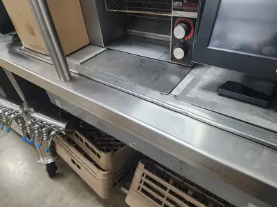 Used Falcon Restaurant Supply Used Ice down 3 Well Salad Bar or cold food serving table Food Displays Illinois US | Falcon Restaurant Supply #1376718