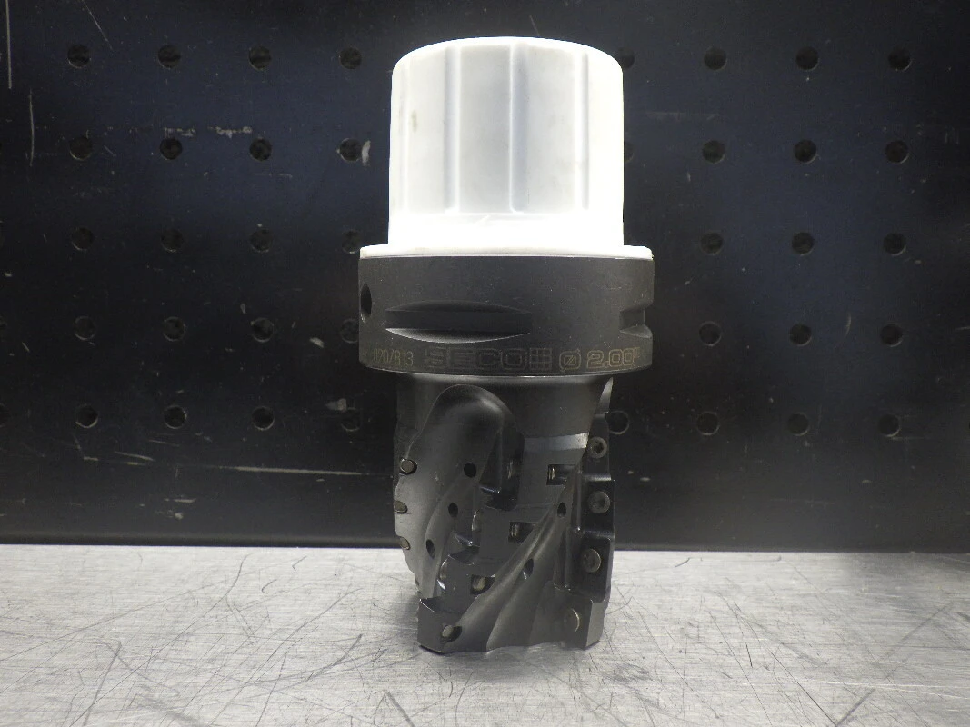 SECO 2" Coolant thru Milling Cutter 1-1/8" Shank R217.69-02.00-C6-12L4BA (LOC3028A)
