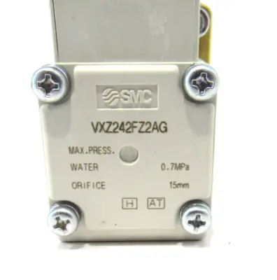 NEW SMC VXZ242FZ2AG SOLENOID VALVE VXZ242FZ2AG