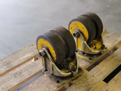 8" x 2.5" Heavy Duty Caster Wheels