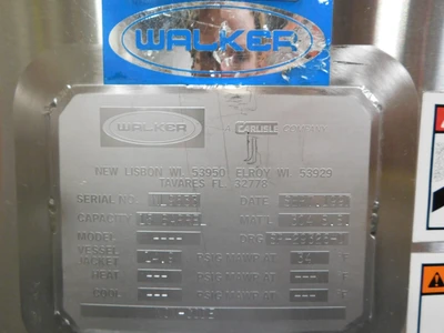 Used Walker NA Stainless Steel Tanks Ohio US | Equipment Recovery Corp. #1331796
