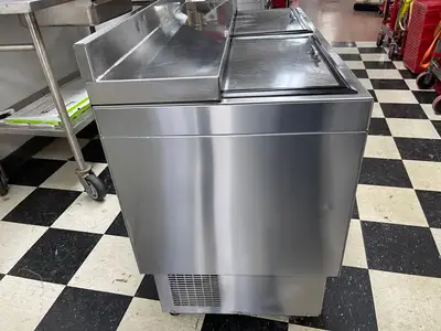 Used Glastender Used Glastender MF48-SF2 Under bar Commercial Glass/Mug Froster 48"W X 24"D 120V Underbar Equipment Illinois US | Falcon Restaurant Supply #1376508