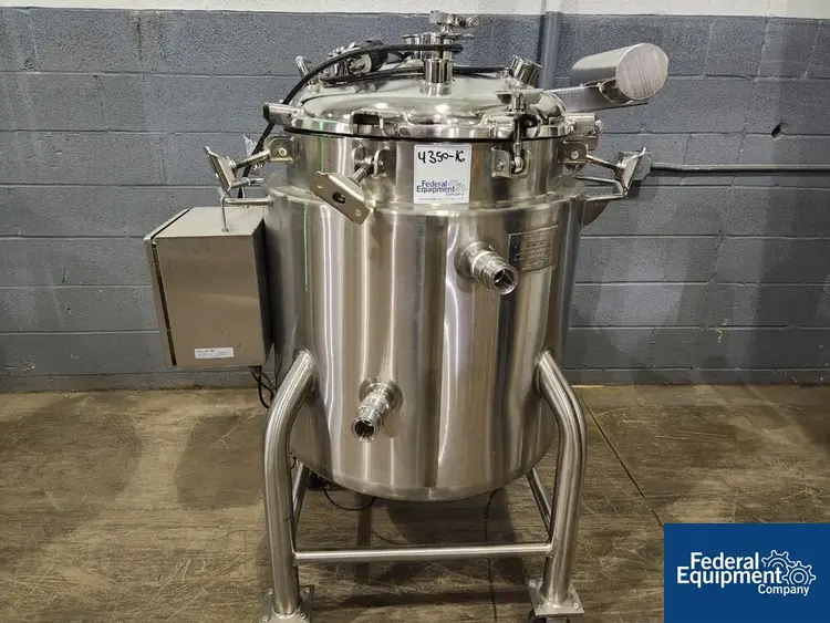 Used BEFCO, Inc. 50 Gal Befco Reactor, S/S, 75/50# Reactors Ohio US | Federal Equipment Company #129421