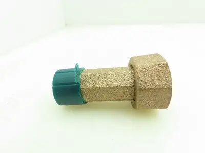 Badger 74620 Flow Meter Swivel Nut Connector Coupling 3/4" NPT Lot of 4