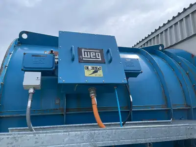 320,000 CFM Underground Mine Fan System w/ WEG 800 hp Motor