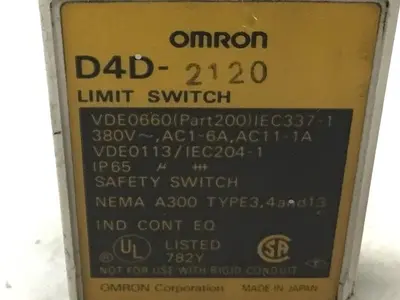 USED OMRON D4D-2120