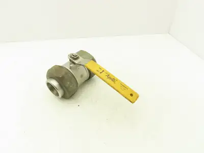 Apollo 3-Piece Ball Valve 1-1/2" Socket Weld 1500 WOG 316 Stainless Steel