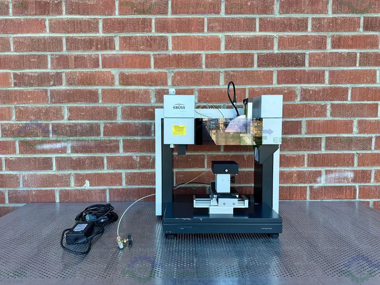 Used KRUSS DSA100S AUTOMATED CONTACT ANGLE AND DROP SHAPE ANALYZER 100 W, 24 VDC Analyzers Systems - Other California US | Equipment Lab #488864