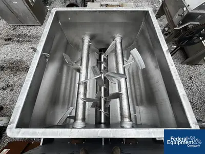 USED Weiler & Co, Inc. 220 Cu Ft Weiler Provisur Dual Shaft Paddle Mixer, Model M12900, S/S