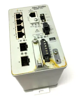 Used Allen-Bradley Ser. A Stratix 5700 Managed Ethernet Switch Network Switches Michigan US | Maverick Industrial Sales #1487484
