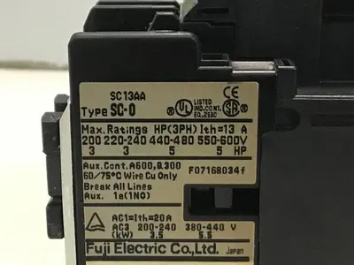 USED FUJI ELECTRIC SC-0 SC13AA