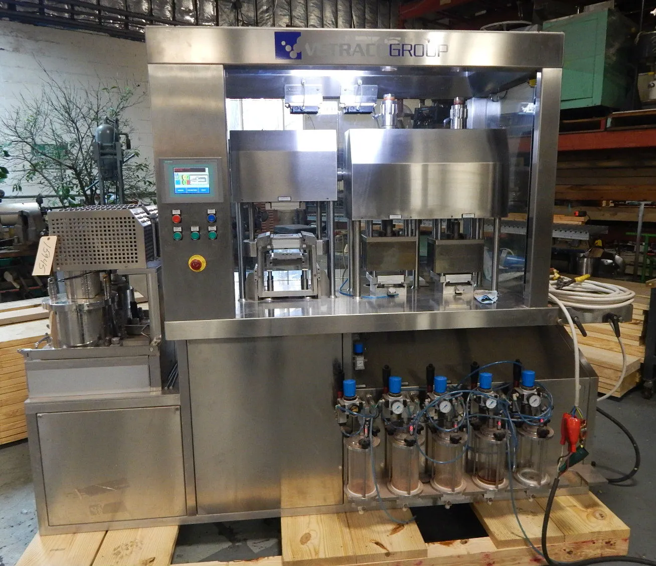 USED VE.TRA.CO. SEMI WET POWDER PRESS CJ012 S
