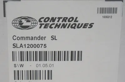 NEW CONTROL TECHNIQUES SLA1200075 COMMANDER SL DRIVE