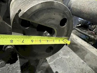 200 TON (2-3/8" TO 9-5/8") DIAMETER TRUE GRIT MODEL CT200 HYDRAULIC TUBE & PIPE PUSH POINTER / END FORMER/ SWAGING PRESS: STOCK #22399