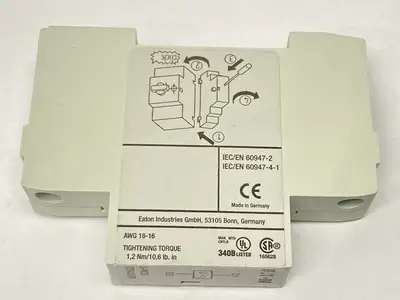 USED EATON U-PKZ0(480V60HZ) UNDERVOLTAGE RELEASE XTPAXUVR480V60H 073147 LOT
