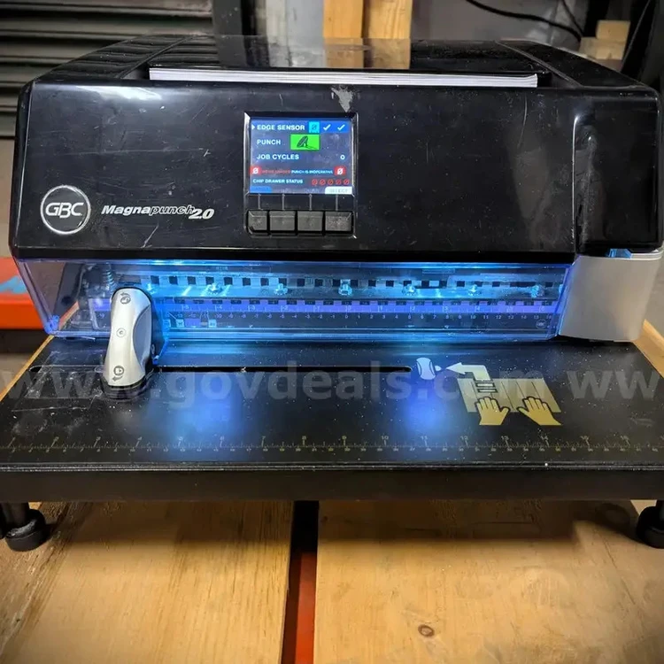 Used GBC GBC Magnapunch Pro 2.0 Binding Equipment Delaware US | United Machine Co. #1563278