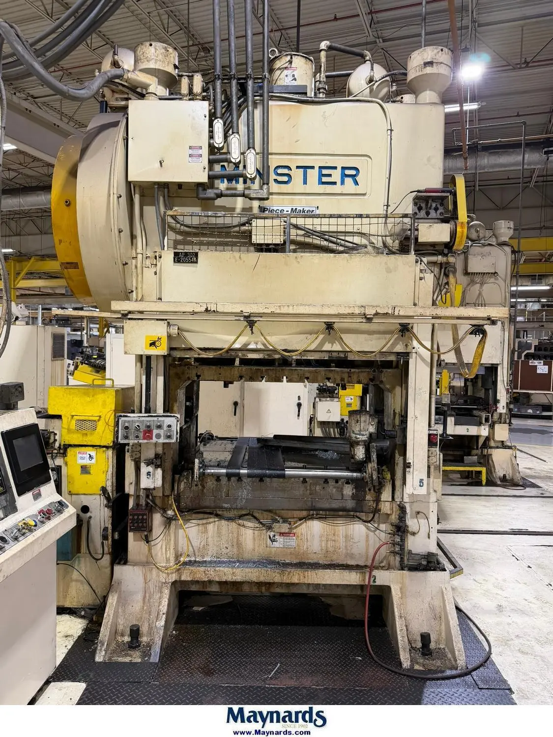 Used 1995 MINSTER P2-150-Geared Straight Side Presses Michigan US | Rygate LLC #1367337