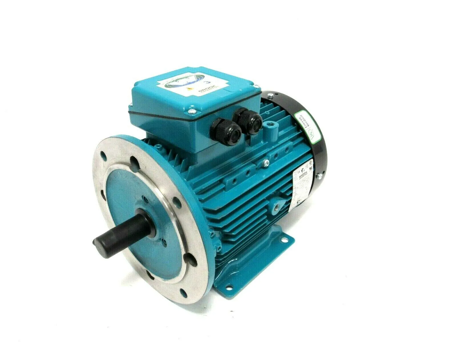 NEW BROOK CROMTON BA4M5.5-4D MOTOR 5.5HP 230/460V 1750RPM WP-DA112MVF4-D