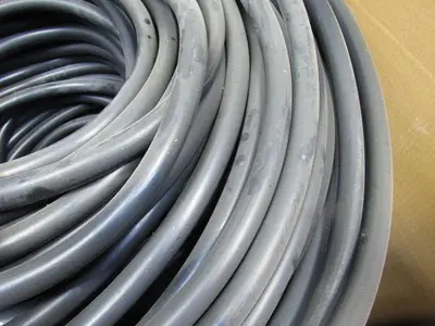 Preferred Compounding RRG-051 3/4" Flexible Rubber Drain Hose Bulk Lot 1400'