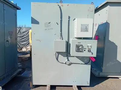 600 Amp 4160 Volts disconnect with capacitor and overload relay protection