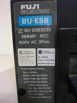 USED FUJI ELECTRIC BU-ESB3030