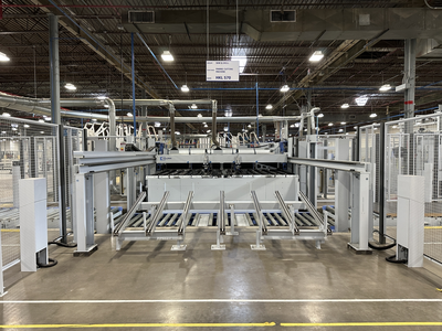 Homag CNC Angular Saw System w/ Automatic Loading & Unloading