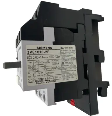 NEW SIEMENS 3VE1010-2F MOTOR PROTECTOR 3VE10102F