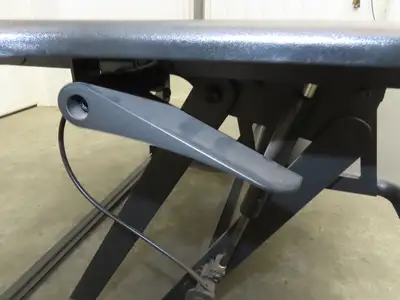 Mount-It! Sit Stand Desk XL 48" Wide Approx. 12" Infinitely Adjustable Height
