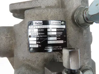 Parker Denison PVP2330R221 Hydraulic Variable Piston Pump 11gpm 23cc/rev 3000psi