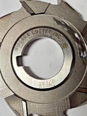 Niagara Milling Cutter 4" x 3/8 HIGH SPEED STEEL HSS resharpened