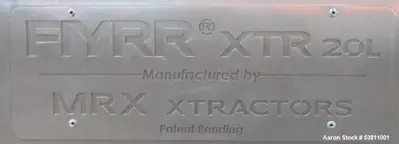 Used MRX Xtractor FIYRR-XTR 20L Supercritical CO2 Extraction System