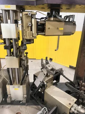 MEGOMAT MODEL #ASM3001A WIRE CUTTING & PROCESSING MACHINE: STOCK #20096