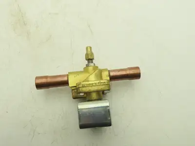Alco Controls Brass Solenoid Valve 120V 50/60Hz 3/4" Copper Sweat Connection