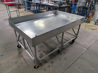 Heavy-Duty Stainless-Steel Table