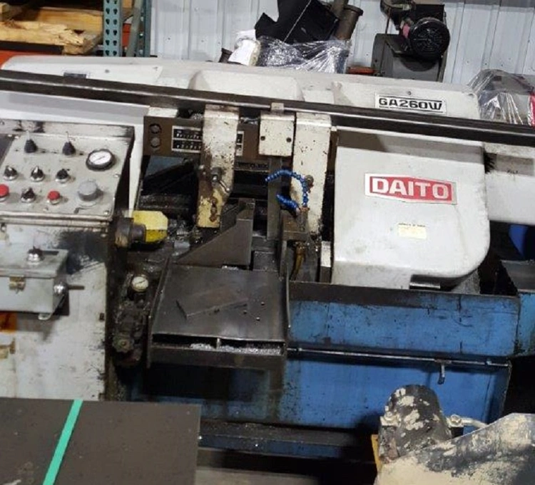 Used 1998 DAITO GA260W Horizontal Band Saws Vermont US | Two Spade Machinery LLC #507278