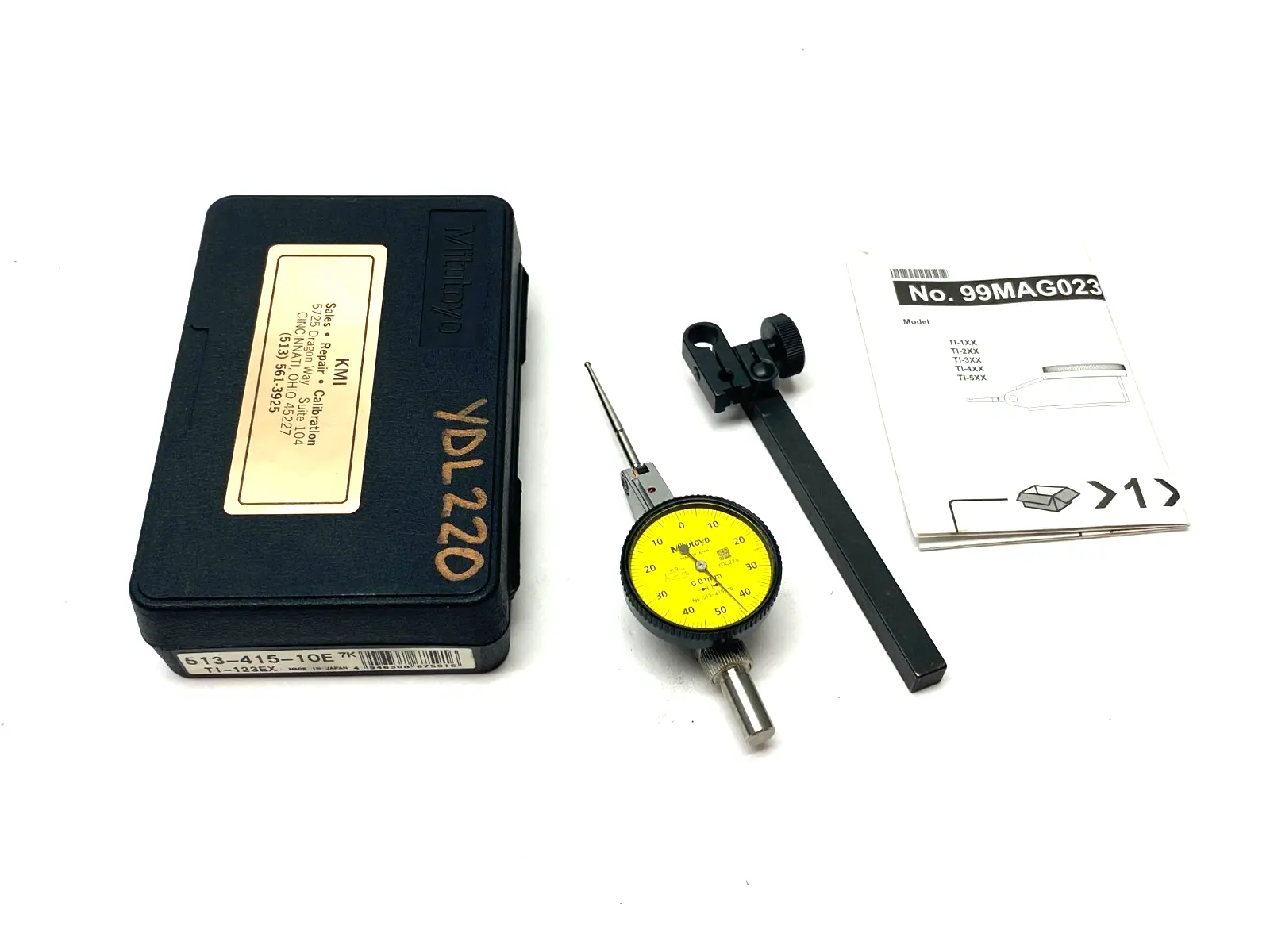 New | in-Stock Mitutoyo Dial Test Indicator 1.0mm Range, 0.01mm Graduation Indicators Michigan US | Maverick Industrial Sales #1424597